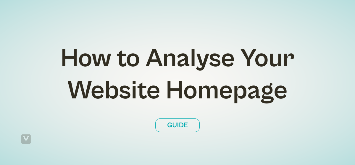 How To Analyse Your Website Homepage